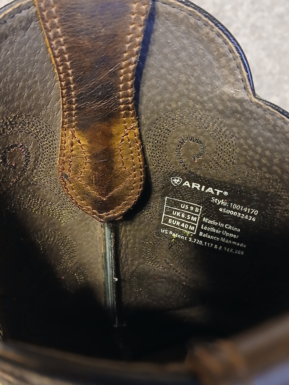 Ariat Women's Quickdraw Western Cowgirl Boots - Size 9B - Picture 13 of 16